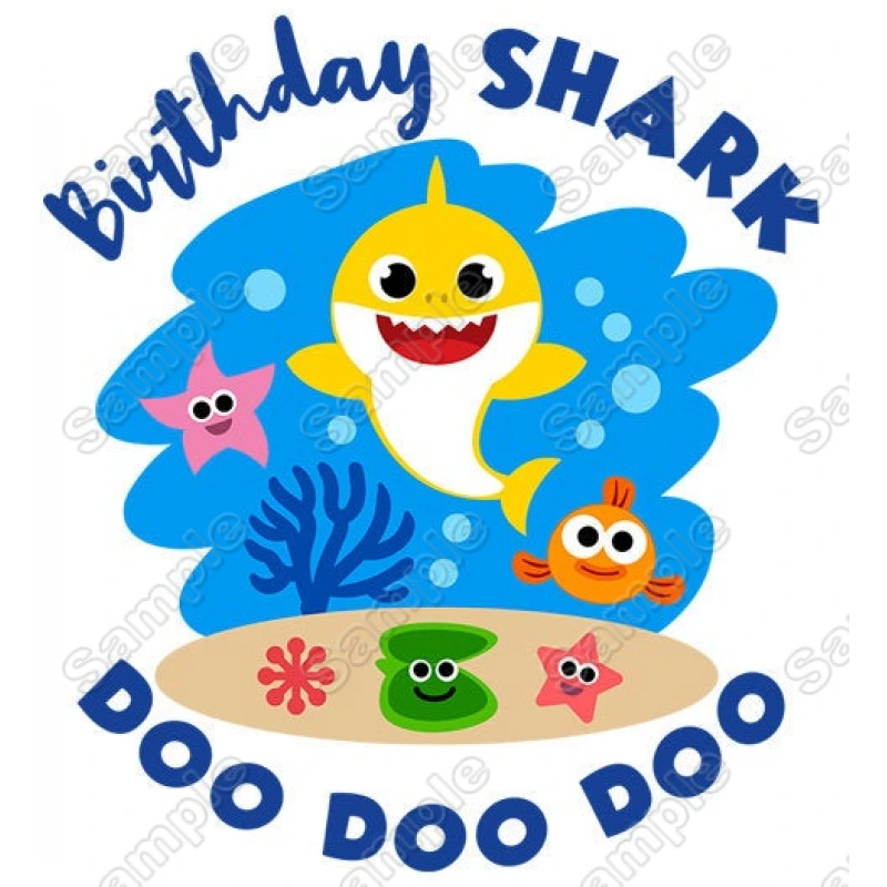 Baby Shark Family Member Custom T Shirt Iron on Transfer Baby Shark Family Member Custom T Shirt Iron on Transfer