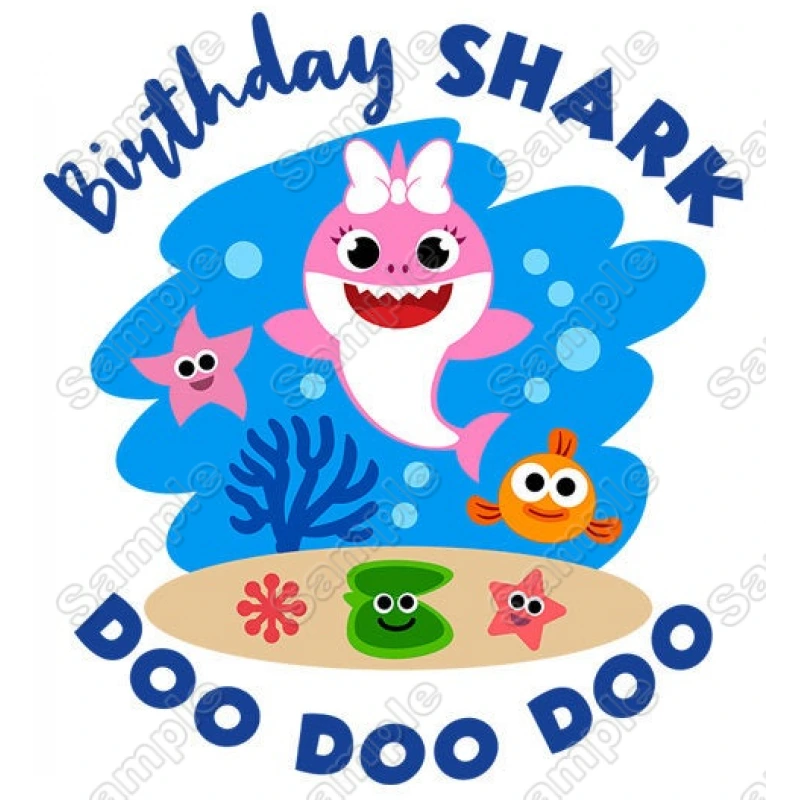 Baby Shark Family Member Custom T Shirt Iron on Transfer Baby Shark Family Member Custom T Shirt Iron on Transfer