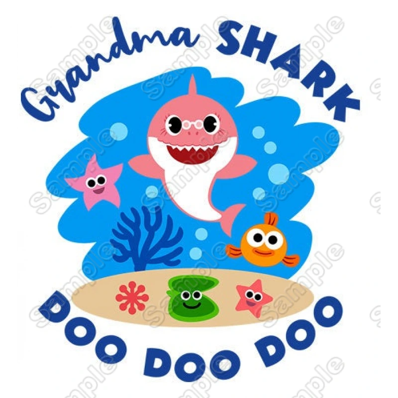 Baby Shark Family Member Custom T Shirt Iron on Transfer Baby Shark Family Member Custom T Shirt Iron on Transfer