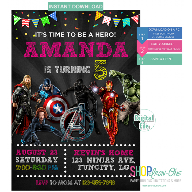 avengers-birthday-invitation-superheros-for-girl-digital-template-editable-pdf-free-thank-you-card