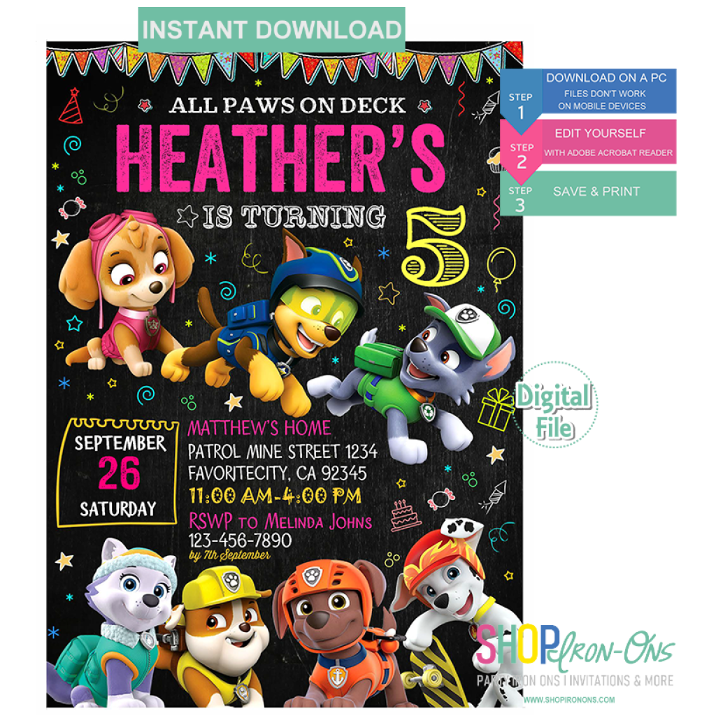 paw-patrol-birthday-party-invitation-personalized-digital-editable-pdf-free-thank-you-card-cupcake-toppers
