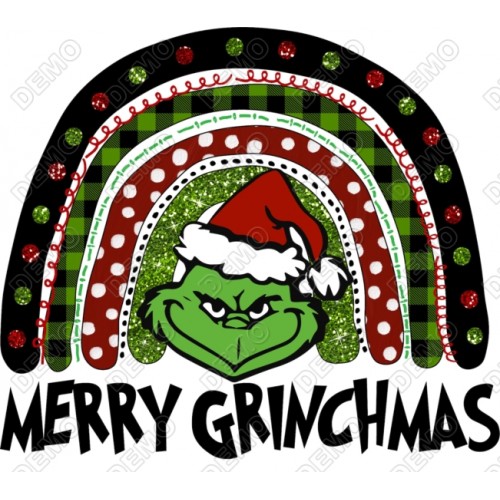  Christmas Merry Grinchmas  T Shirt Heat Iron on Transfer Decal    by www.shopironons.com