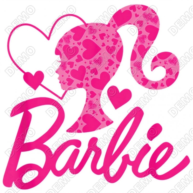 Barbie Pink T Shirt Iron on Transfer Decal