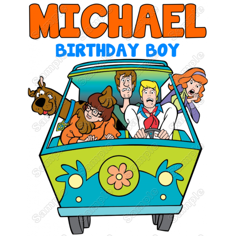 Scooby Doo Birthday SVG