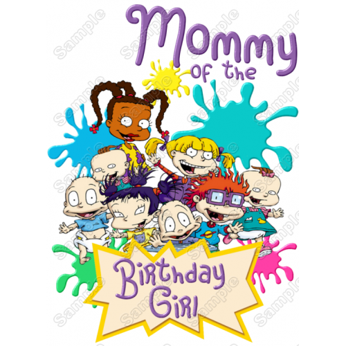 Rugrats Birthday Personalized Custom T Shirt Iron on Transfer Decal #7