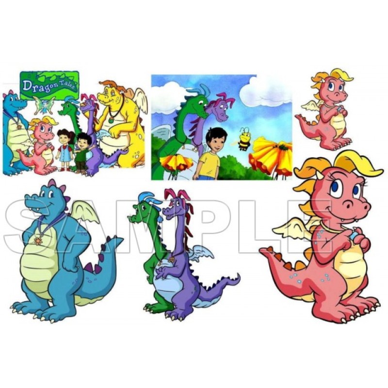 Dragon Tales T Shirt Iron on Transfer Decal #3