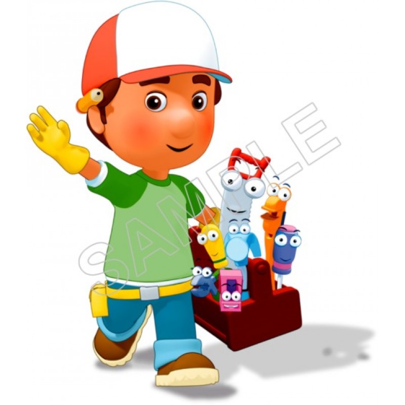 HANDY MANNY LOT IRON ON T-SHIRT TRANSFER TSHIRT OR STICKER WALL DECO DECAL 