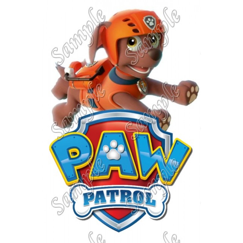 paw patrol puppies 8 X 10 T-shirt Iron on Transfer for light fabric 