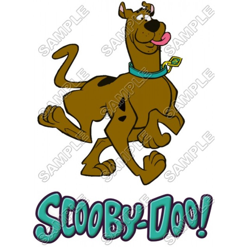 SCOOBY DO IRON ON TRANSFER #4 