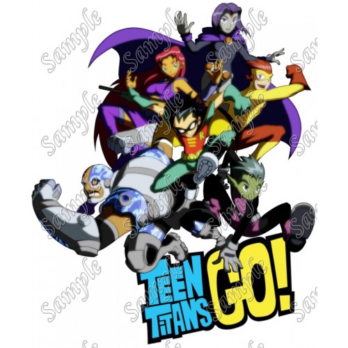  Teen Titans Go T Shirt Iron on Transfer Decal #11 by www.shopironons.com